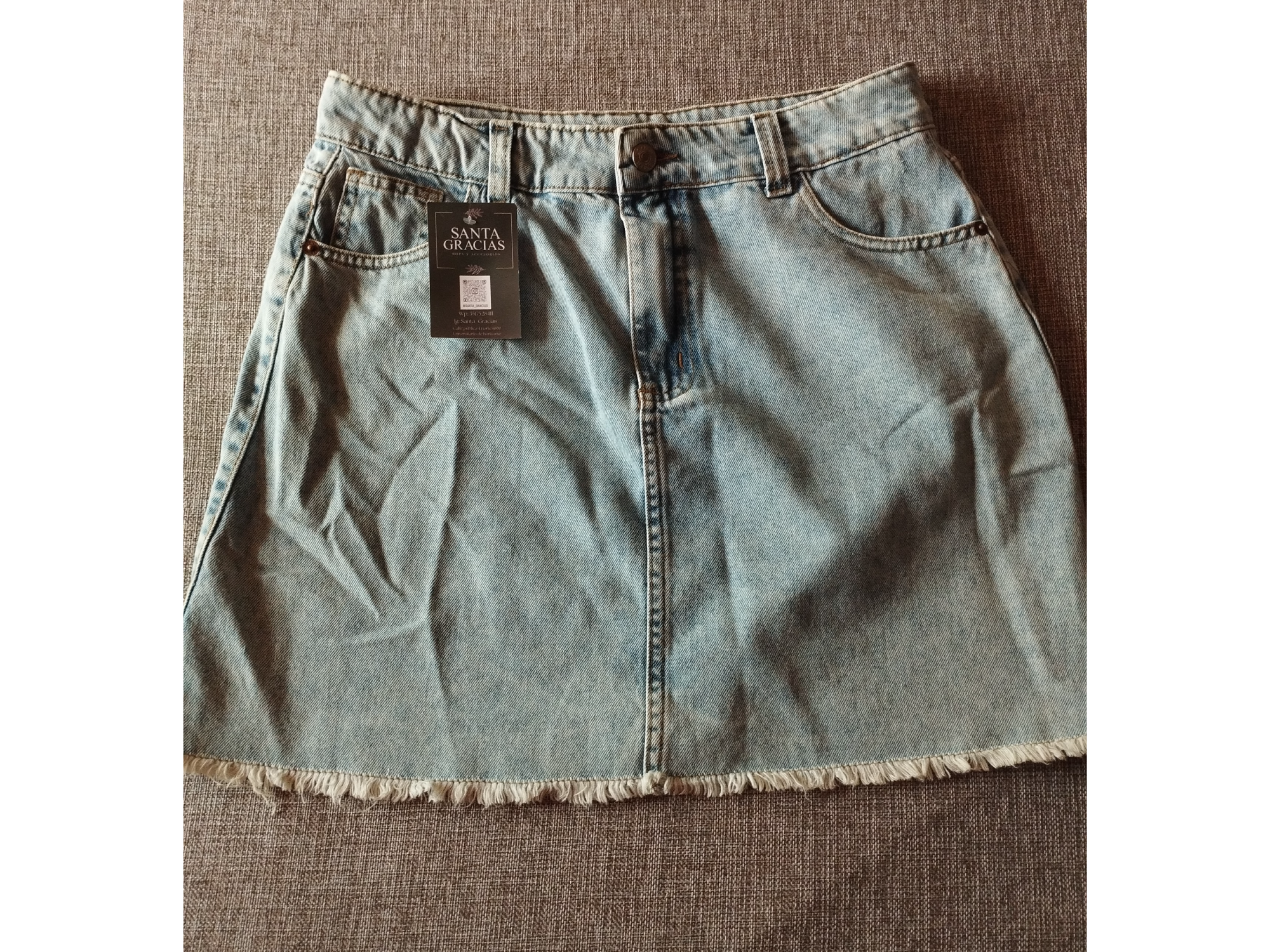 Pollera jean rígida NNeed