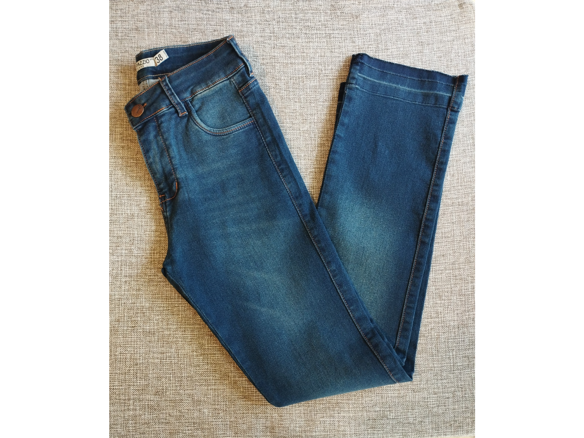 Jean recto elastizado