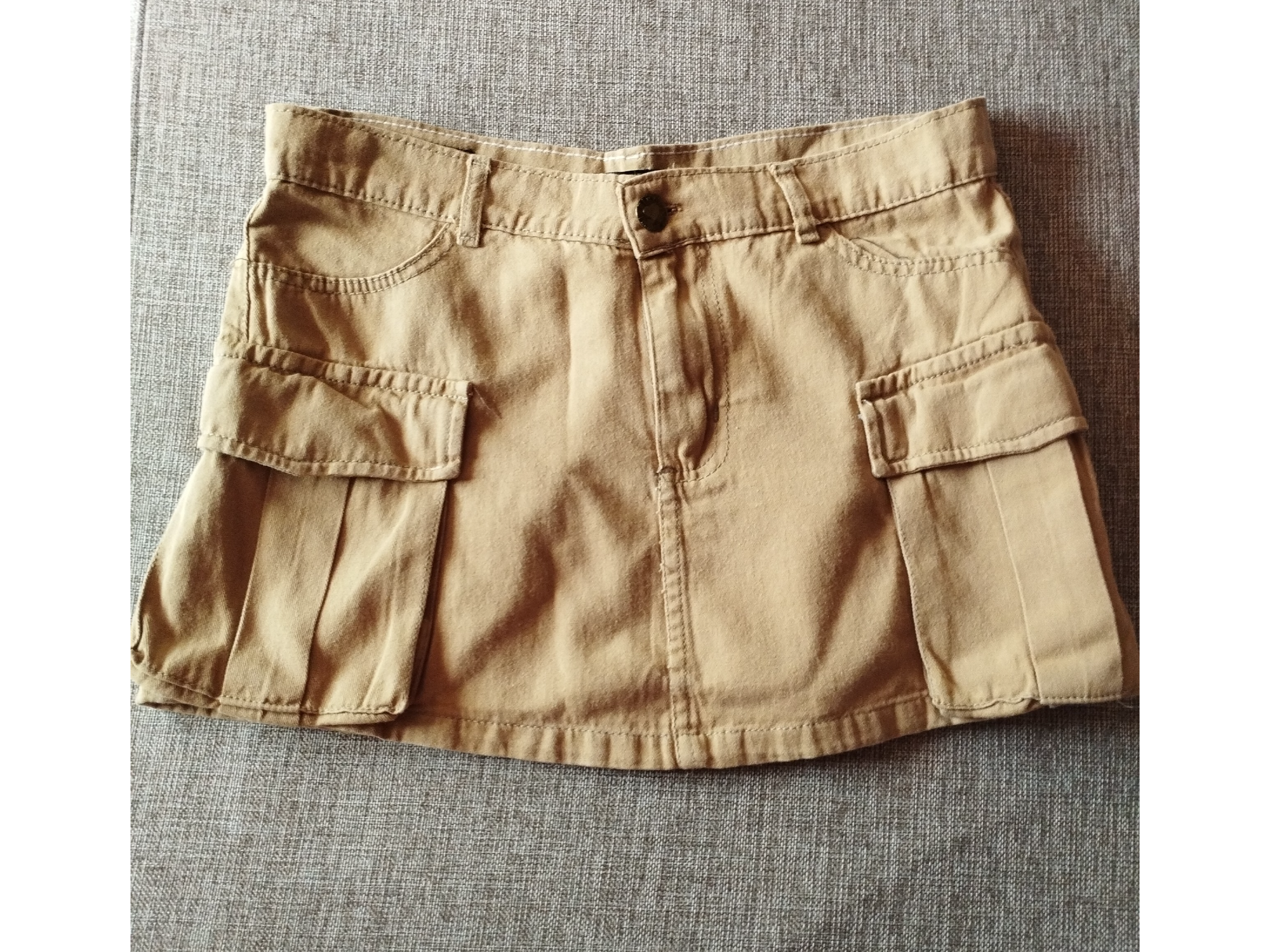 Pollera cargo tostado