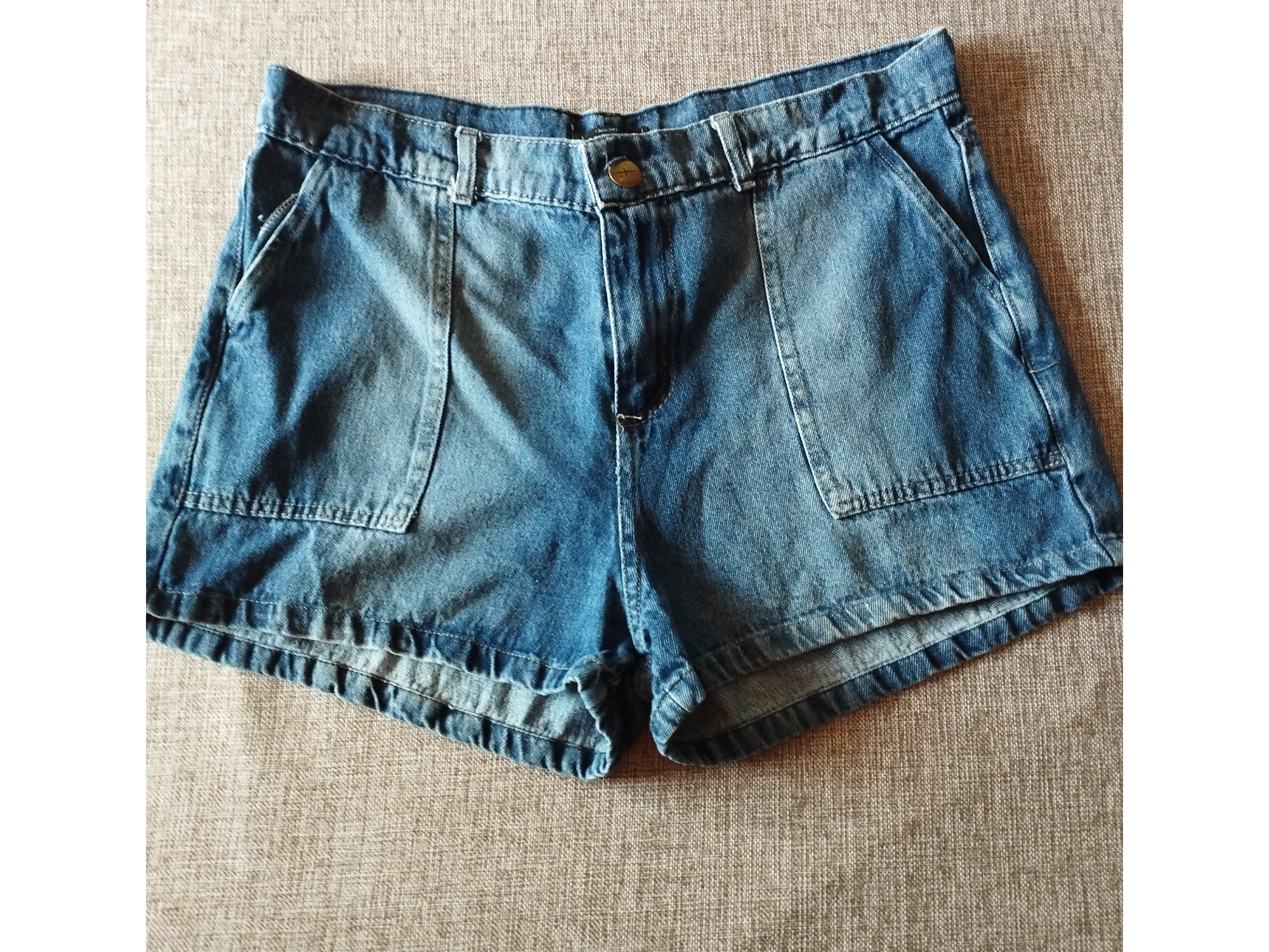Short jean bolsillos