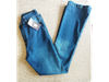 Oxford azul elastizado