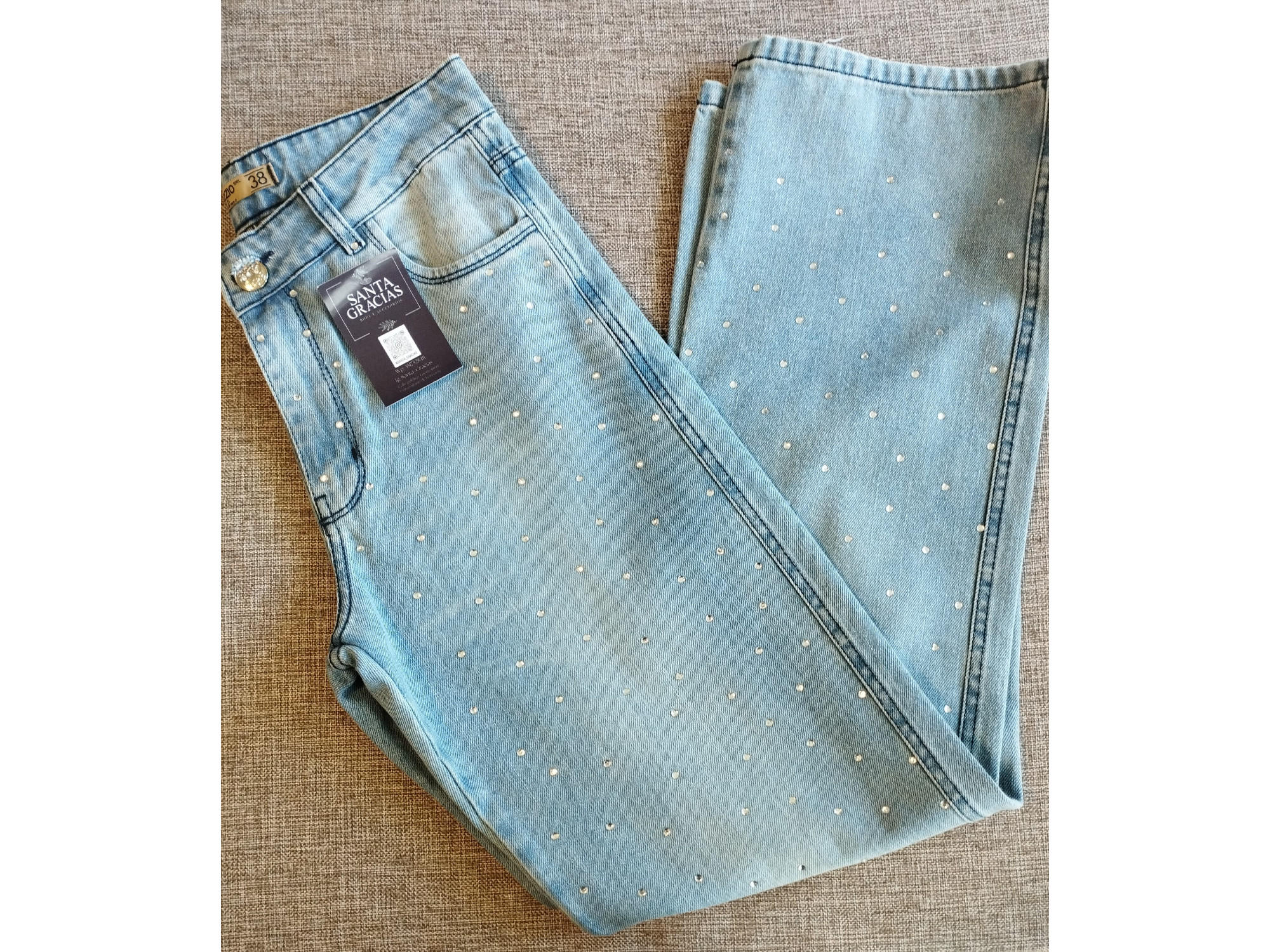 Jean con strass