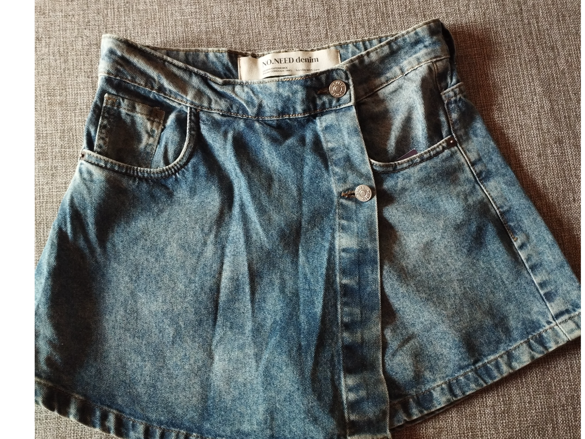 Short pollera azul NNeed