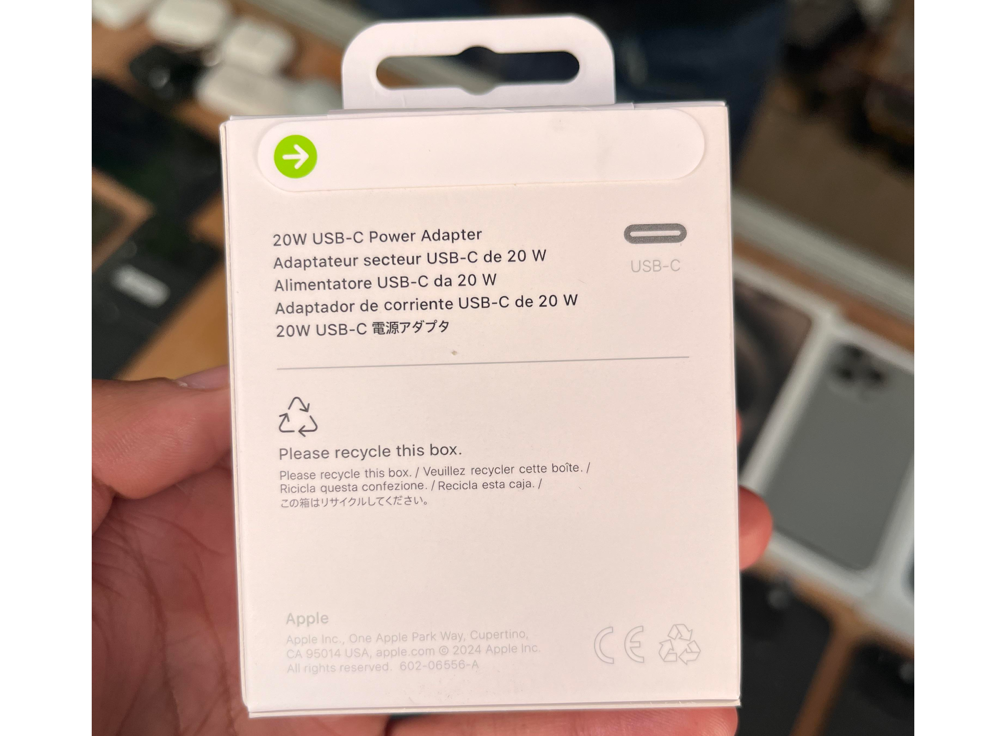 Adaptador Iphone Original