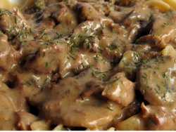 Lomo al Strogonnof