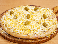 Muzza con huevo