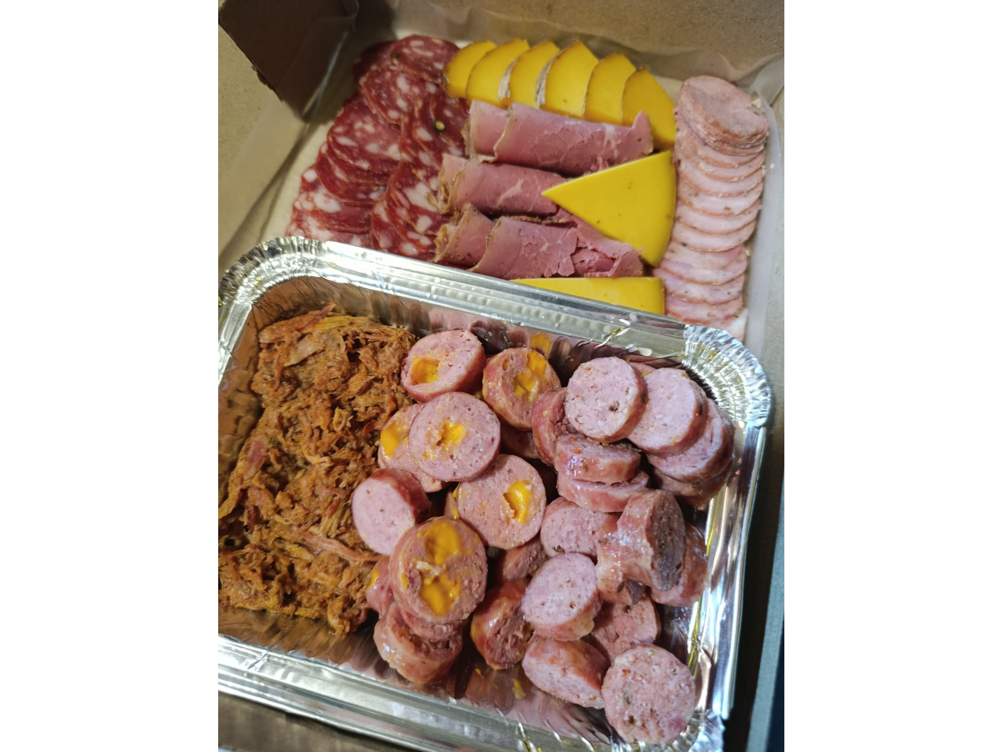 Picada ahumada para 4 personas