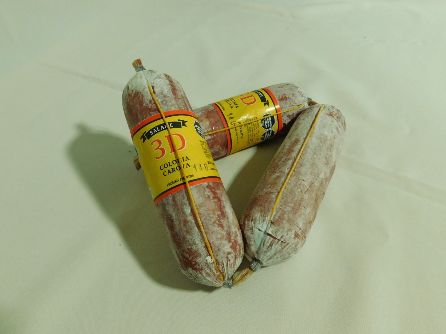 Salame Escudo 3D (Tira de 4)