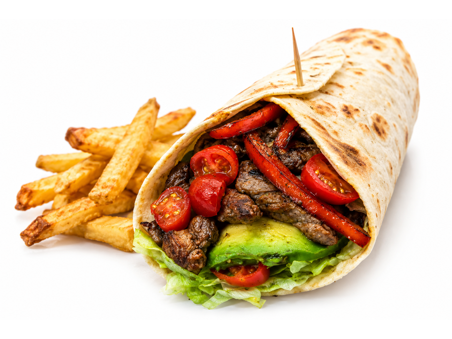 Wrap de lomo de El Americano