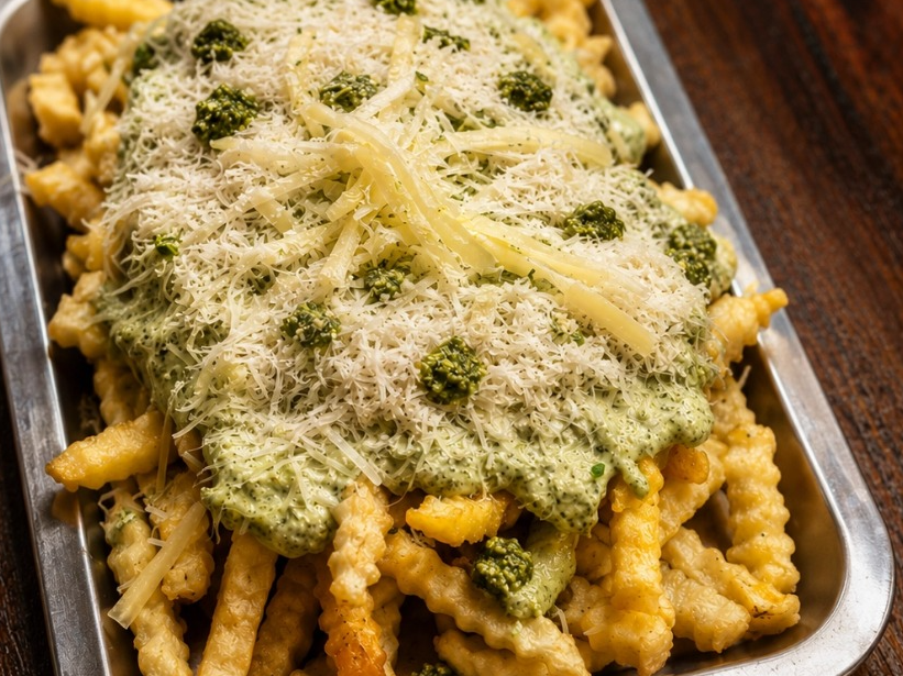PAPAS AL PESTO