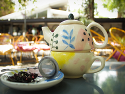 Té en hebras