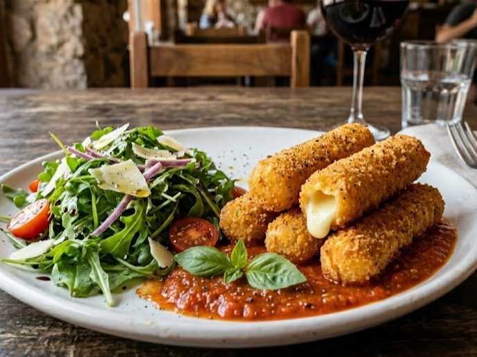 Bastones de muzzarella