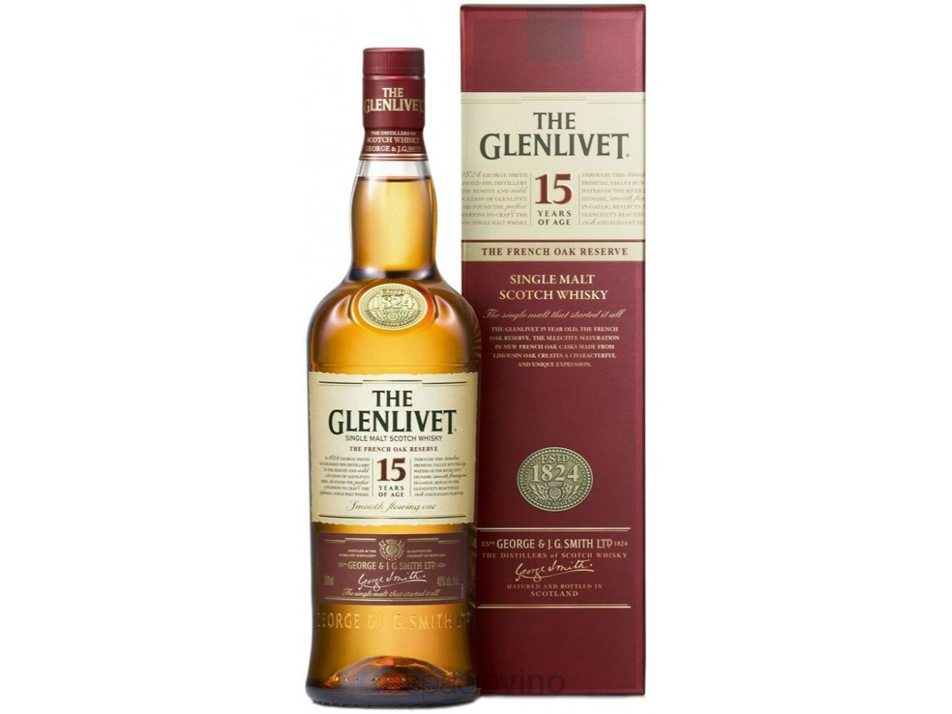The Glenlivet 15 Años.