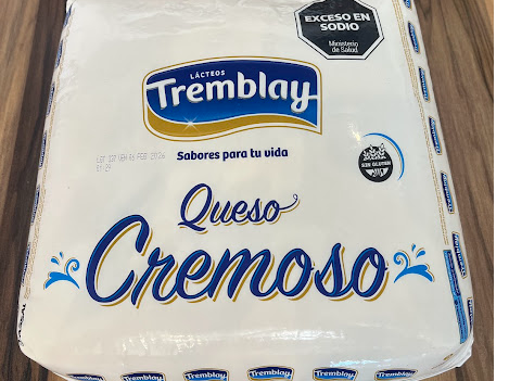 QUESO CREMOSO TREMBLAY