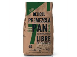 Premezcla Pan Integral DELICEL SIN TACC