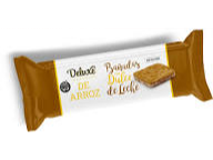 Galletitas de Arroz Bañadas Dulce de Leche DELUXE SIN TACC