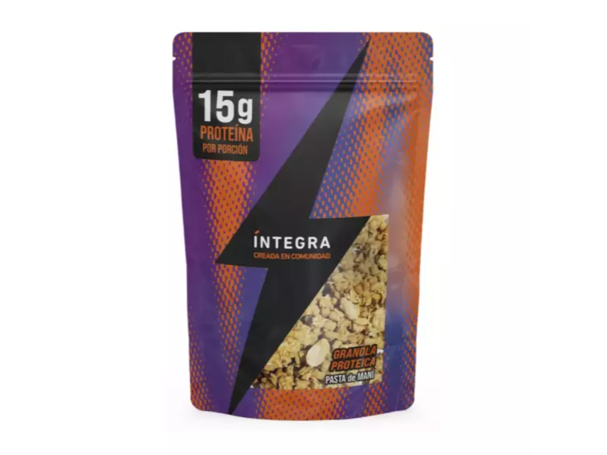 Granola ÍNTEGRA Proteica Pasta de Maní