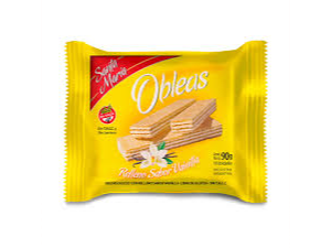 Obleas Rellenas Vainilla SANTA MARÍA SIN TACC