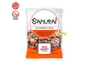 OvoSnacks Cacao SAMURAI SIN TACC
