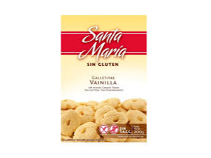 Galletitas Vainilla SANTA MARÍA SIN TACC