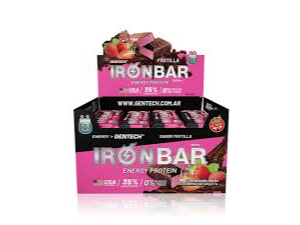 Caja IRONBAR Frutilla GENTECH