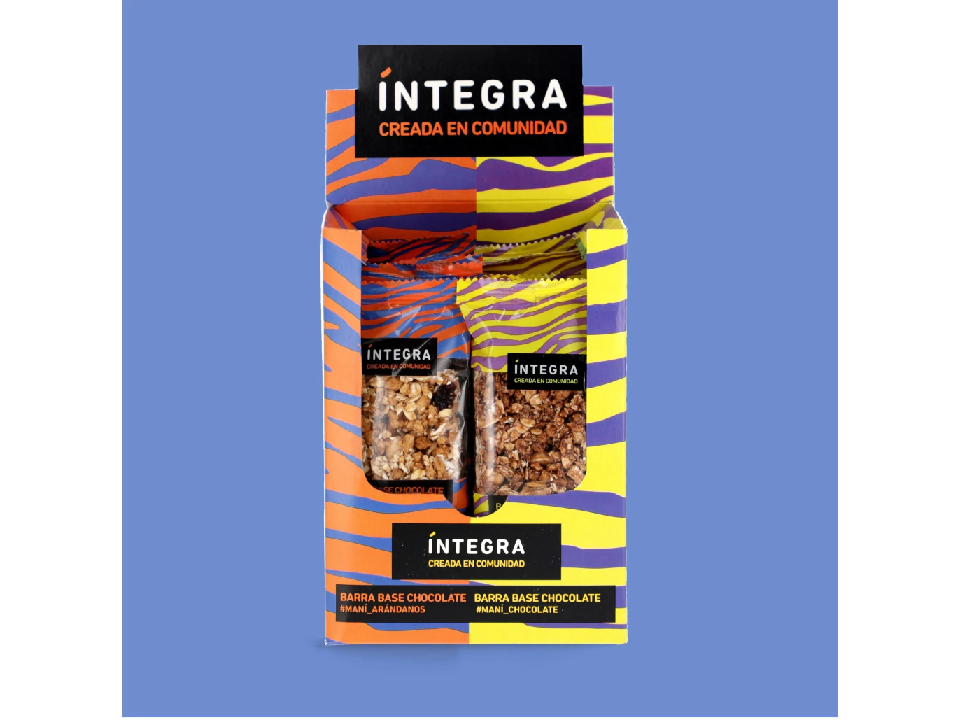 Caja Barras Cereal ÍNTEGRA BASE CHOCO