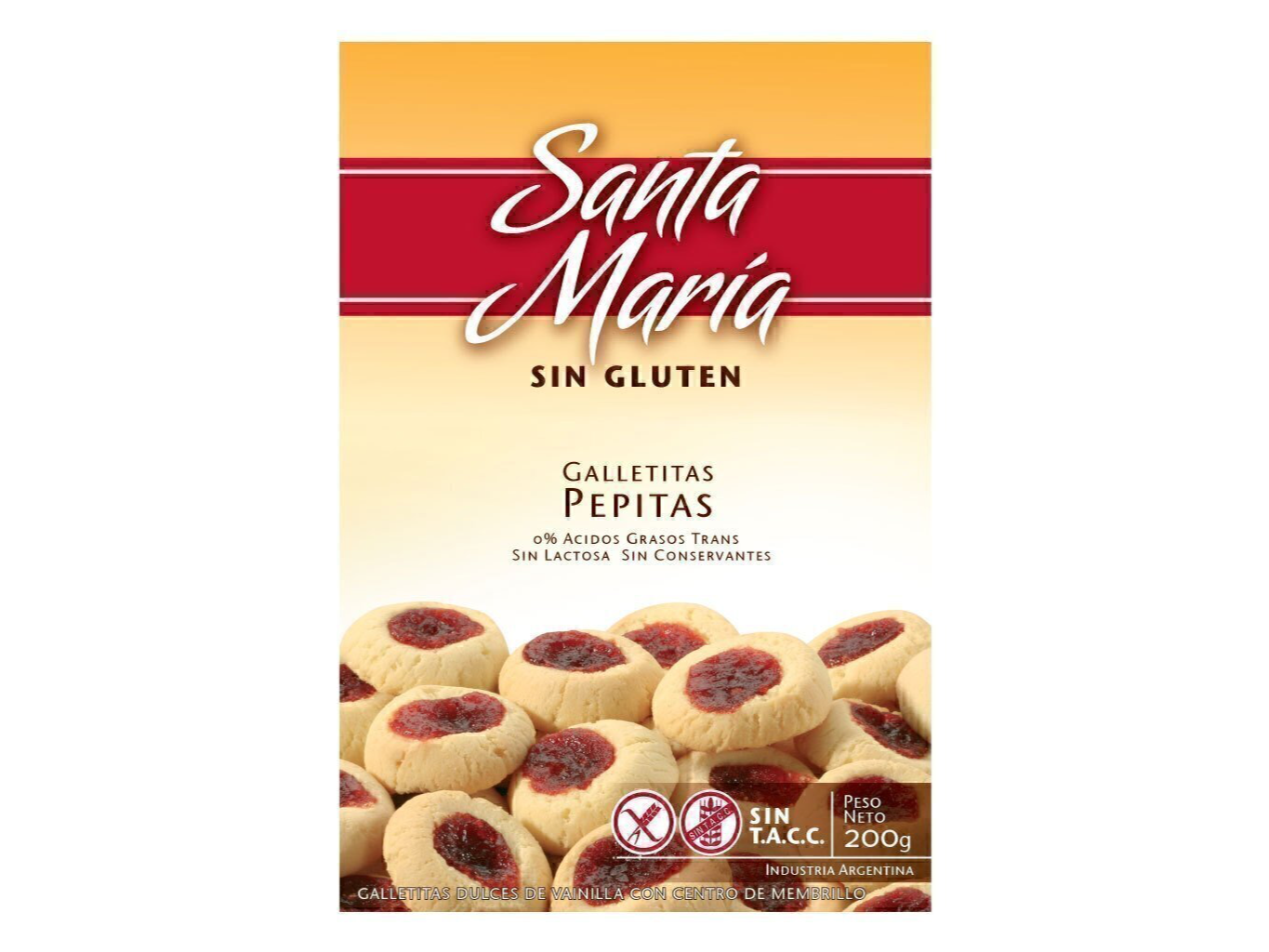 Pepas SANTA MARÍA SIN TACC