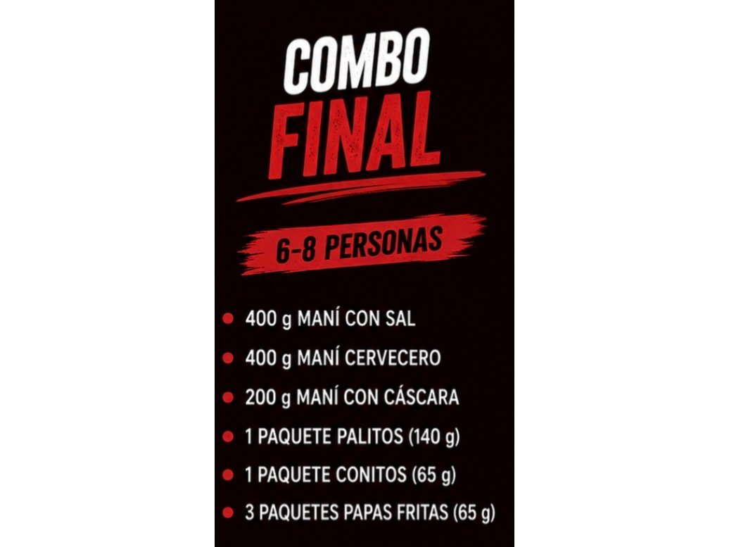 Combo Final (8-9 personas)