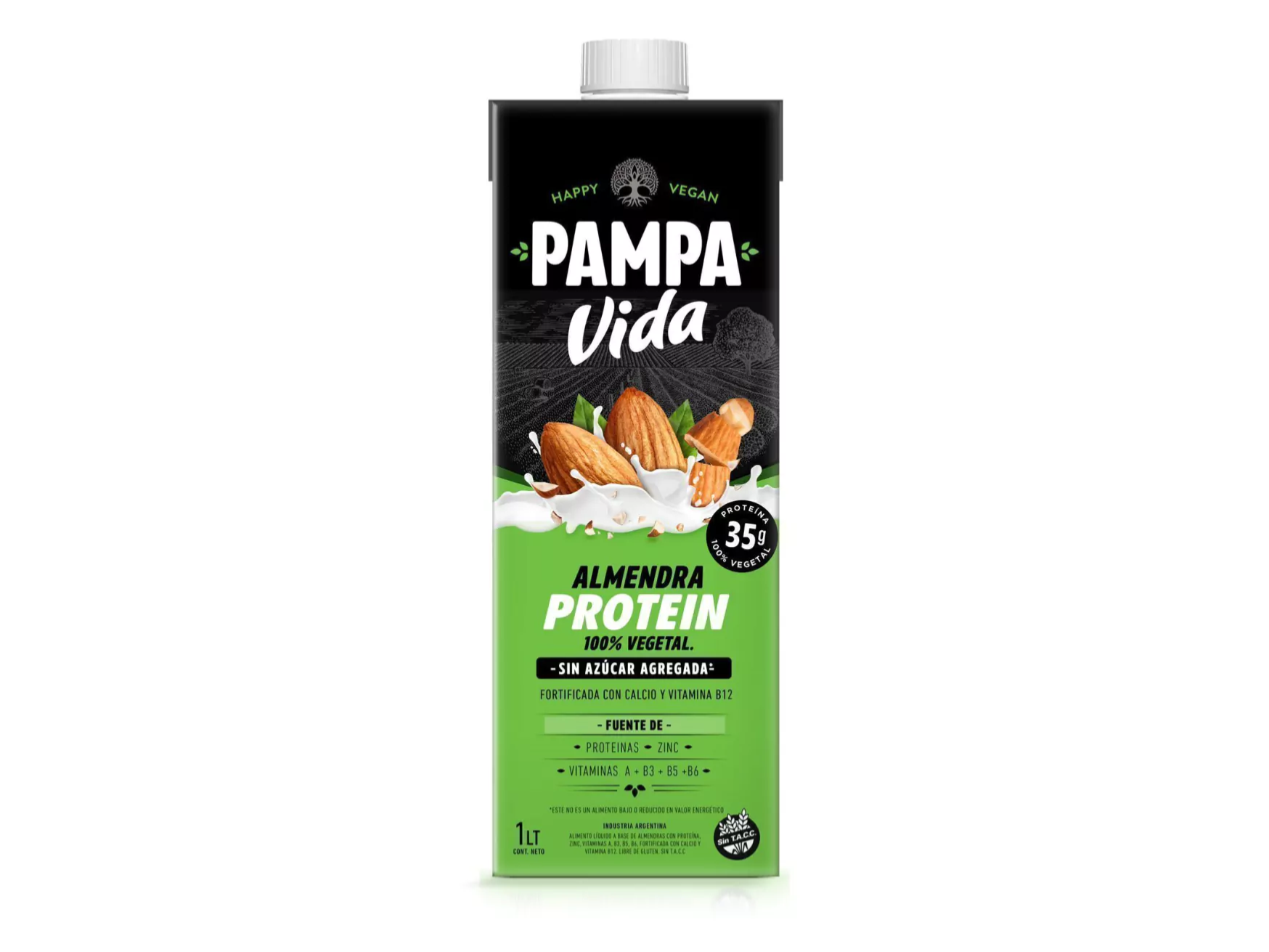 Bebida de Almendras PROTEIN PAMPA VIDA