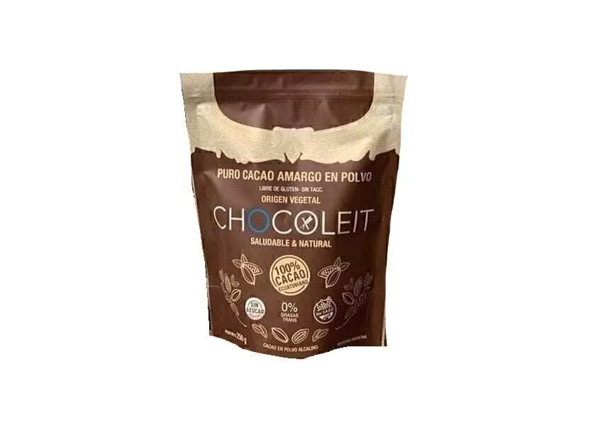 Cacao Amargo CHOCOLEIT SIN TACC
