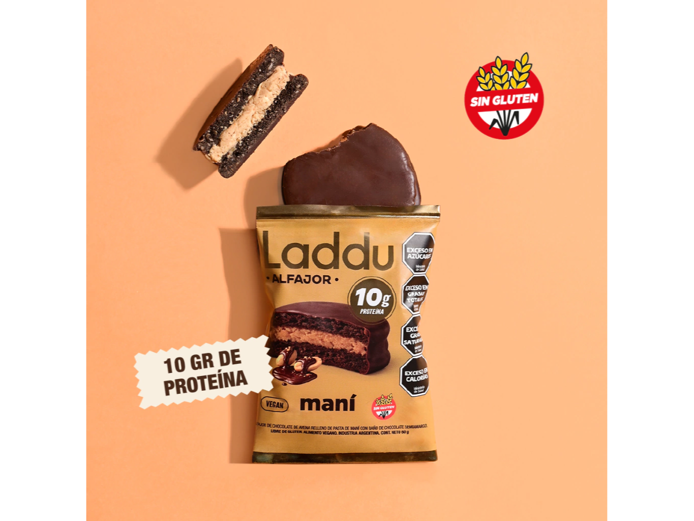 Alfajor LADDUBAR PROTEICO