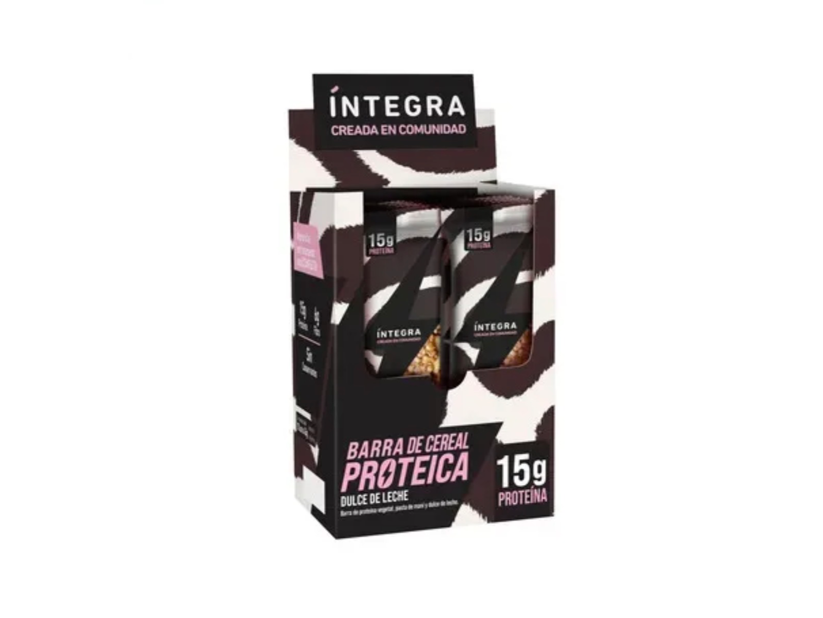 Caja Barras Banana y DDL ÍNTEGRA PROTEICAS
