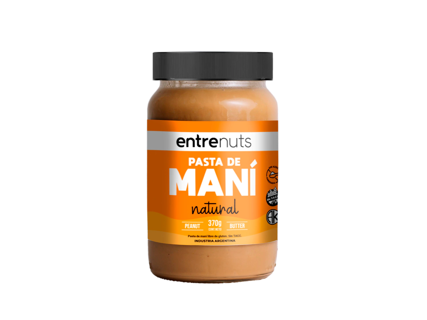 Pasta de Maní Natural ENTRENUTS