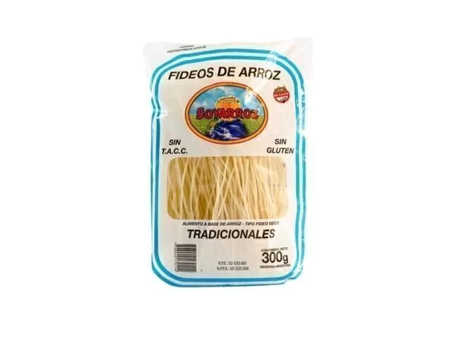 Fideos de Arroz SOY ARROZ SIN TACC