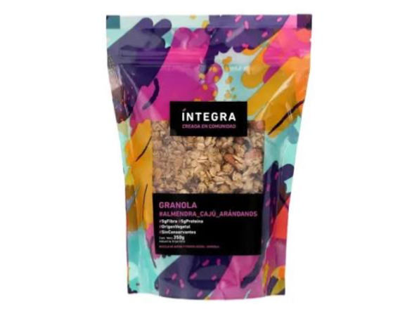 Granola ÍNTEGRA Cajú y Arándanos