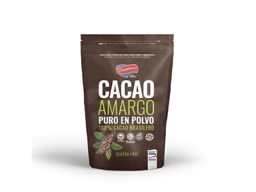 Cacao Amargo DICOMERE SIN TACC