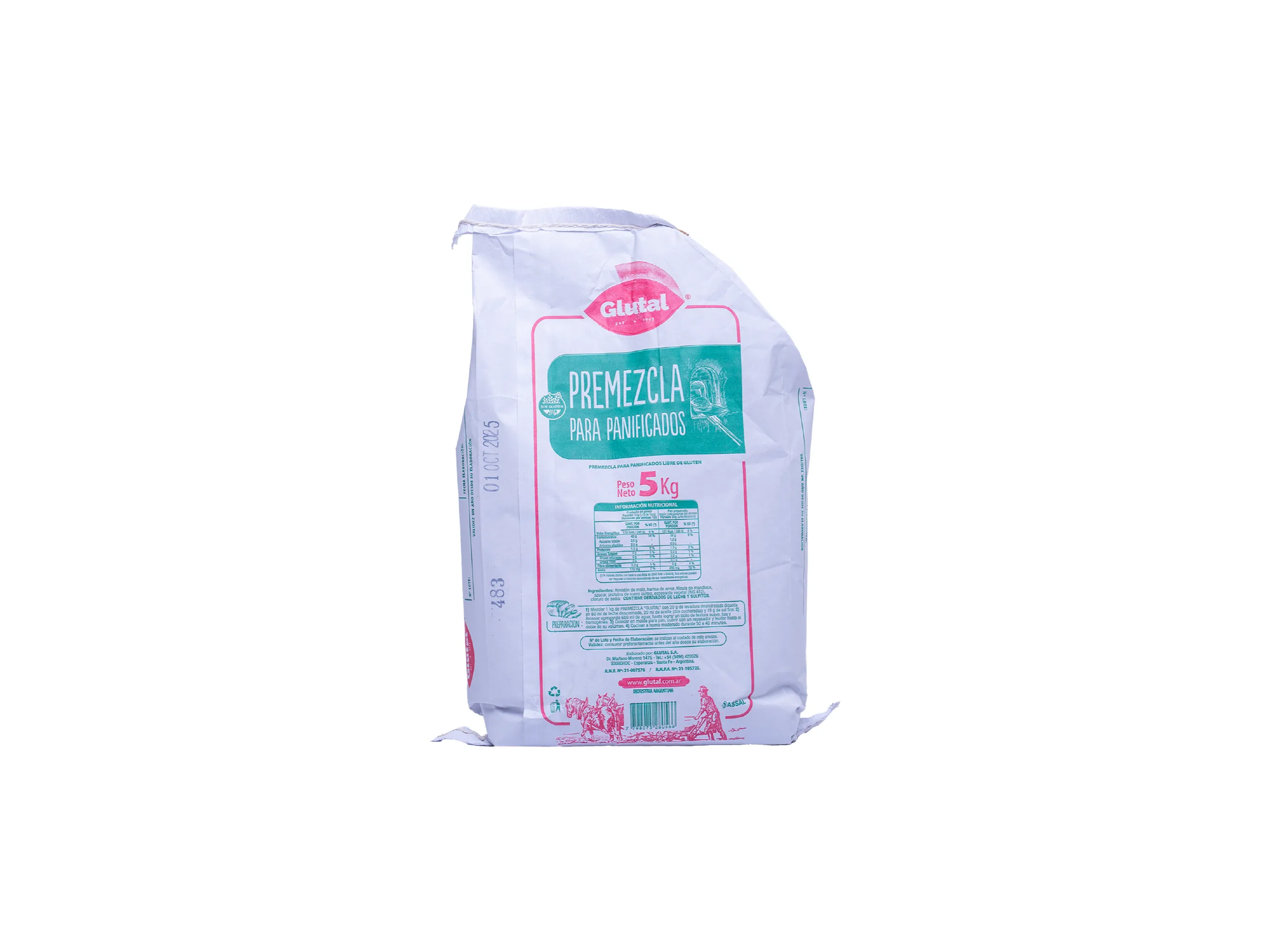 Premezcla para panificados GLUTAL