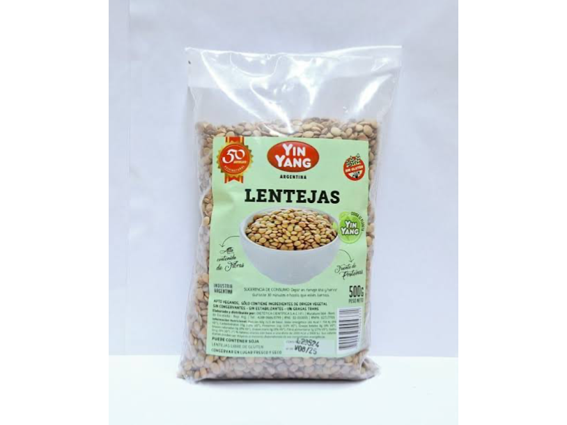 Lentejas YIN YANG SIN TACC