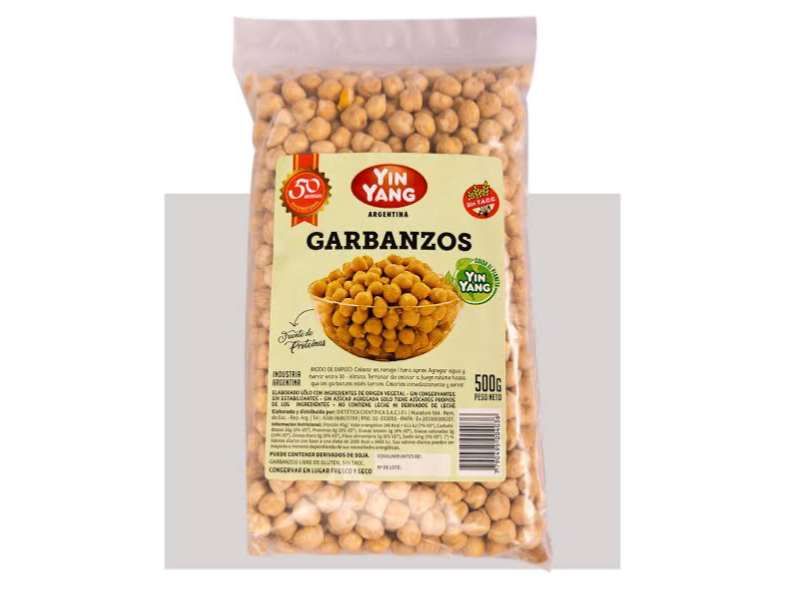 Garbanzos YIN YANG SIN TACC