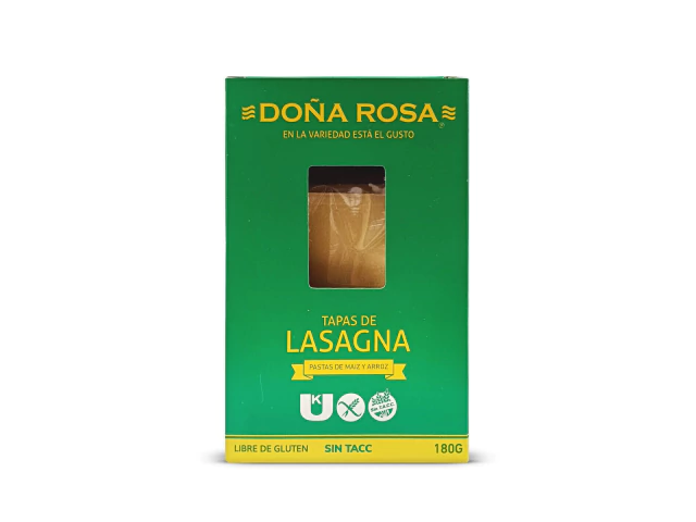 Lasagna DOÑA ROSA SIN TACC