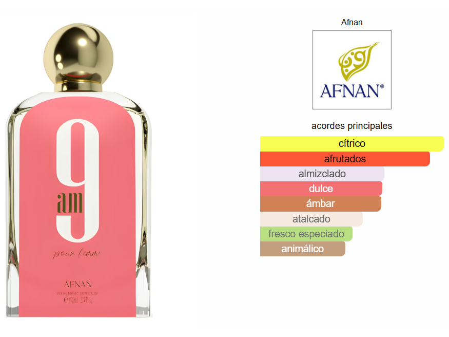 AFNAN 9 AM ROSA