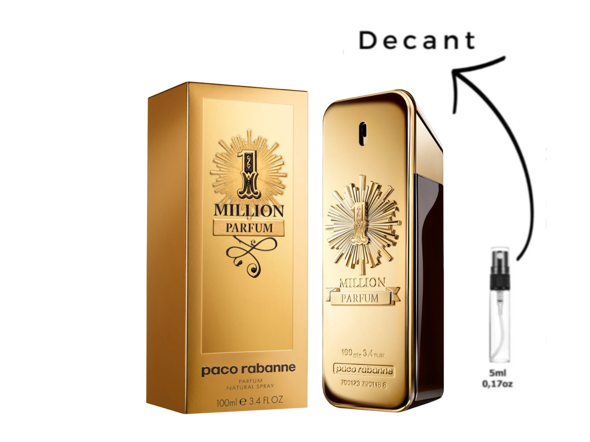 PACO RABANNE - 1 MILLION PARFUM