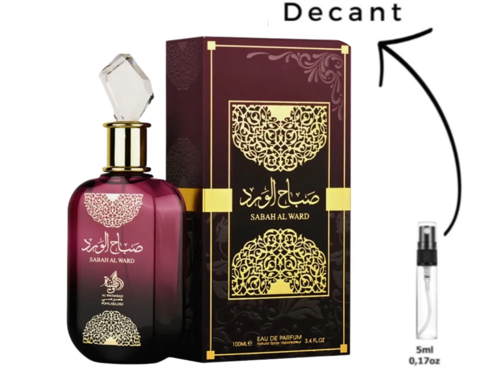 AL WATANIAH - SABAH AL WARD de MM DECANTS PERFUMES!