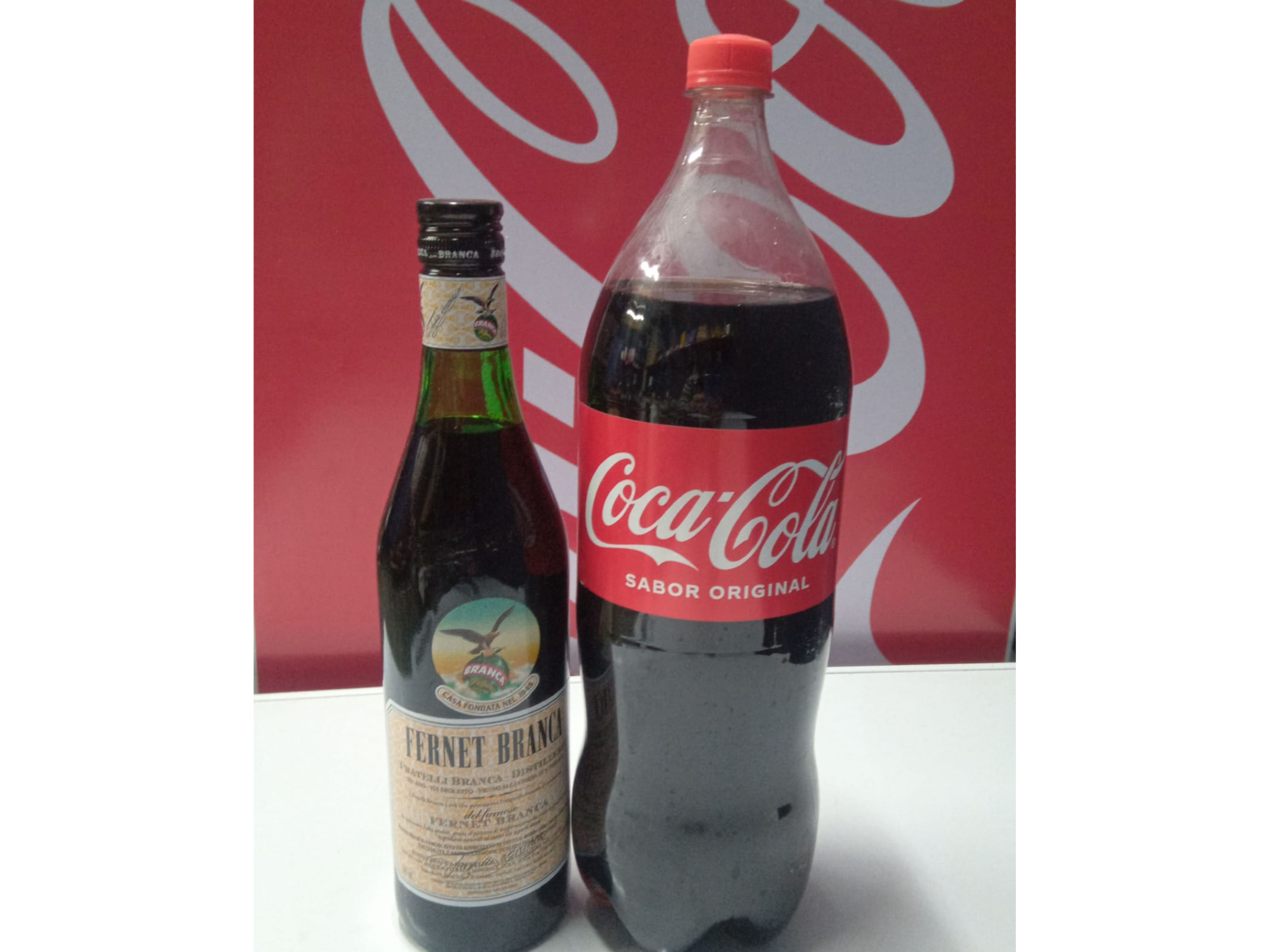 Coca Grande + Fernet 750 cc