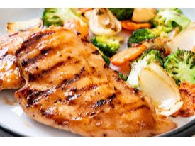 Grille al Limón  + Ensalada de 3 gustos