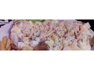 Pizzanesa De Jamón y Palmitos