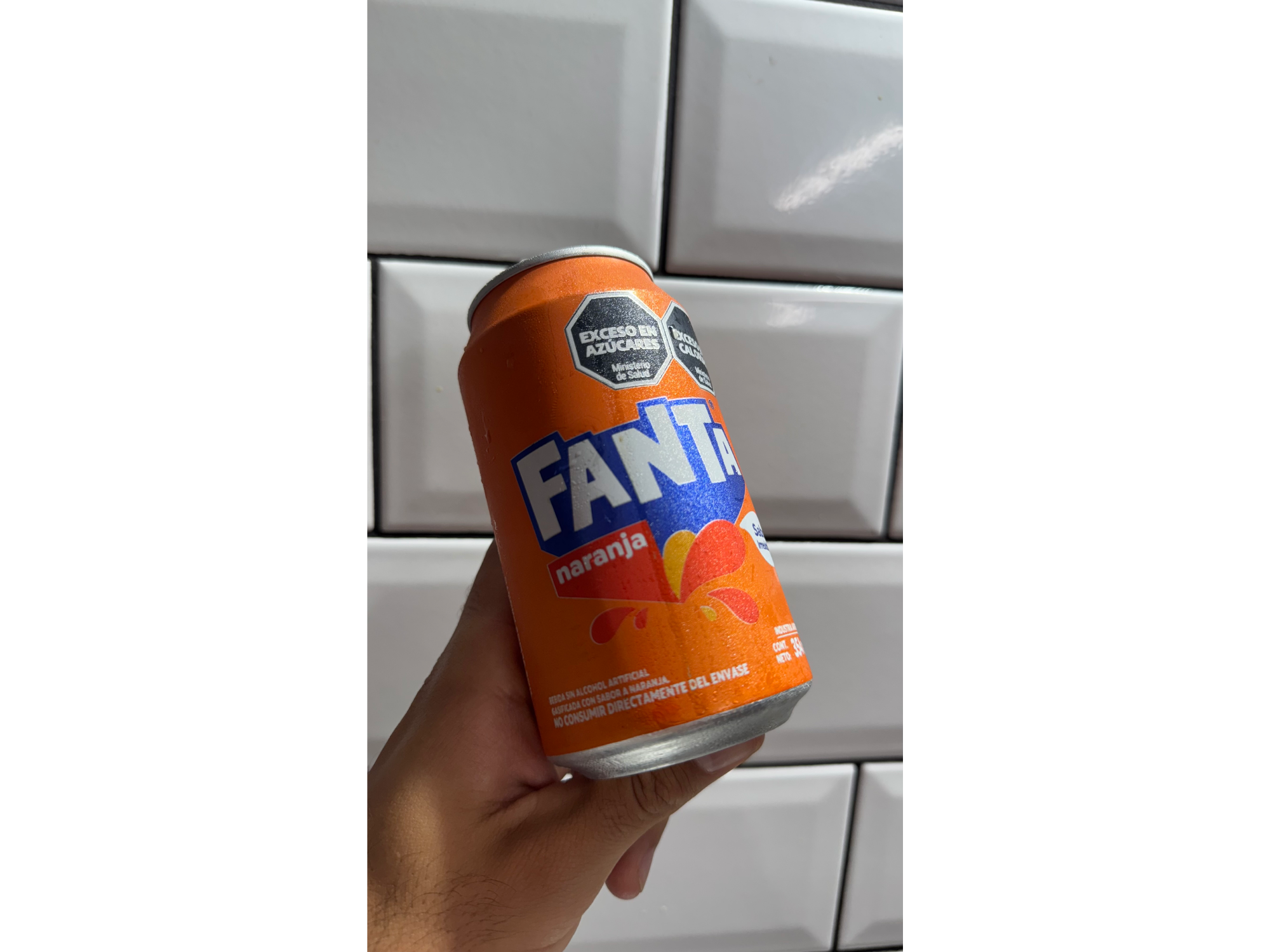 LATA FANTA 354CC