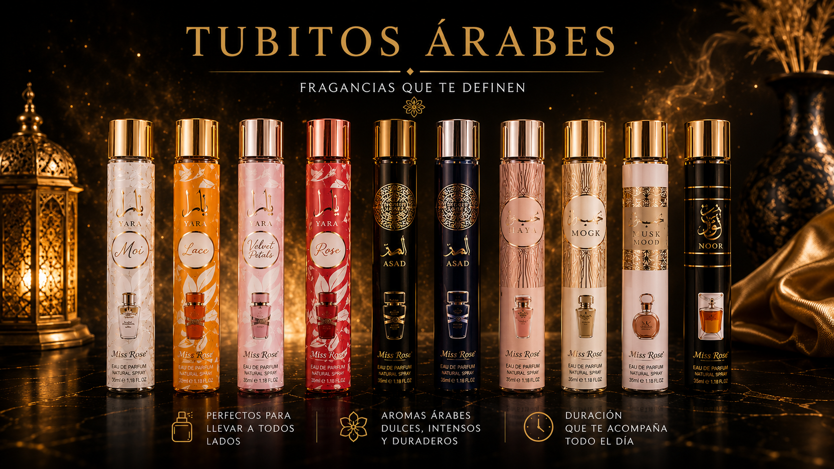 TUBITOS ARABES 35 ML