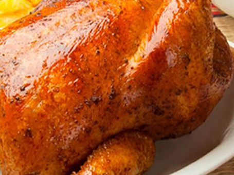 Pollo braseado al horno C/ensalada