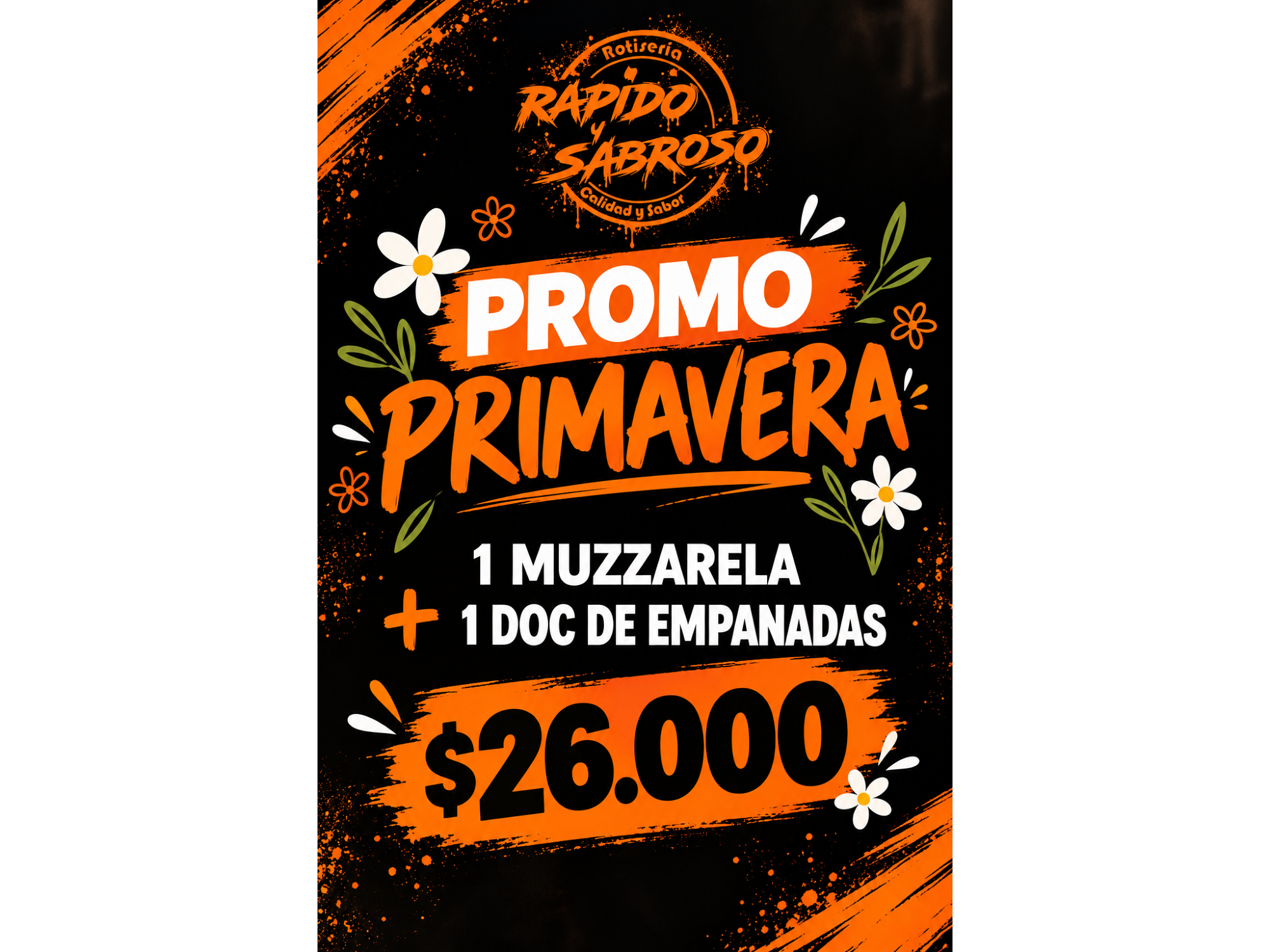 1 MUZZA 1 DOC DE EMPANADAS